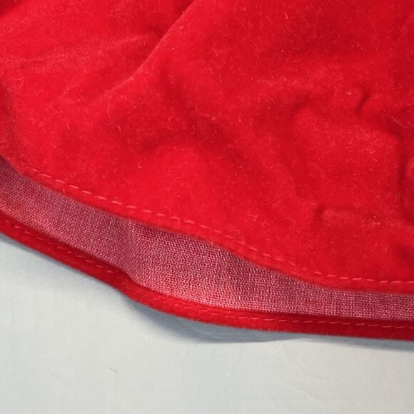 Babyfair Dress Toddler Girls 18 m Red Velvet Lace Christmas - Picture 13 of 16